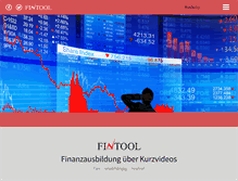 Tablet Screenshot of fintool.ch